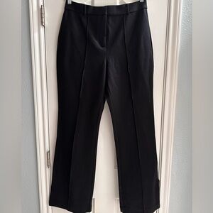 Jason Wu Wide Leg Pleated Black Trousers Women’s 12 Dress Pants